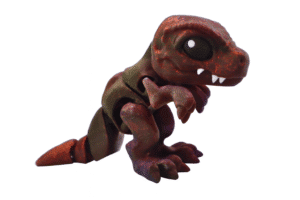 t rex 3d z ruchomymi elementami | flexi| druk 3d | figurka kolekcjonerska