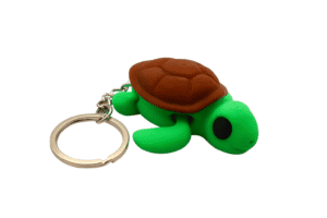 brelok Żółw 3d – unikalny dodatek do kluczy, plecaka i piórnika | prezent