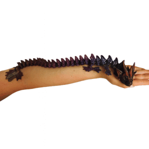 flexi smok przebijacz fal – 46.5cm dekoracja 3d | figurka | druk 3d