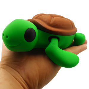 Żółw xxl – duża figurka żółwia drukowana w 3d | zabawka dla dzieci i dekoracja pokoju